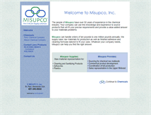 Tablet Screenshot of misupco.com